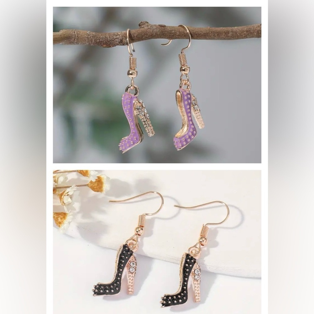 * 2 for $15* High Heel Design Earrings